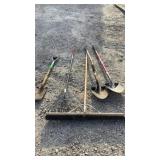 Round Point Shovels, Roof Shovel, Push Broom,