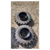 Pair of Kenda 5.70-8 for Vermeer stump grinder