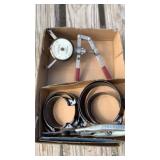 Piston Ring Compressor Set, Belt Tension Gauge