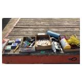 Rope, Fan, Joist, Wrenches, universal Joints, etc