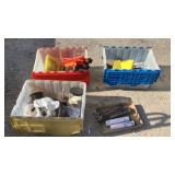 Safety Triangles, Wire, grease and Gun, a Etc