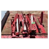 15 Adjustable Roofing Brackets Red