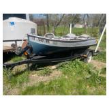Boat w/ Trailer, 
