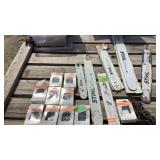 New and Used chain Saw Chains, and Bars 16