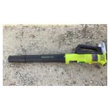 Sun Joe 24 V Leaf Blower Has Battery No Charger
