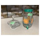 Candy Dish & Beverage Jar
