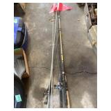 Rod and Reels and flags