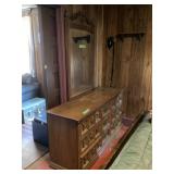 Dresser w/Mirror 64"x19"x32"  Mirror 4