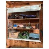 Contents of cabinet