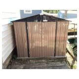 Shed & Contents 87"x 69" x81" tall