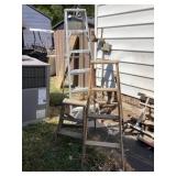Step Stool (broken step) ladders