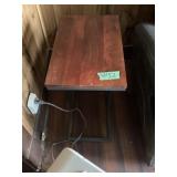 Wood Metal End Table, Shelf, wall Hanger