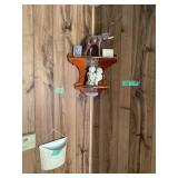 Corner Wall Shelf