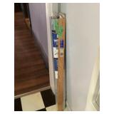 Threshold (2) & Solid oak moulding (1)