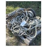 Pallet miscellaneous ropes