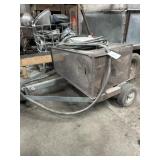 Generator on trailer