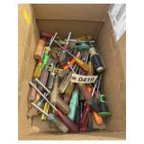 Assortment of screwdrivers