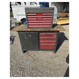 Craftsman Work Bench and craftsman Tool chest