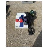 Swing, Outdoor chairs, bags Game Location