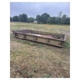 Military truck bed