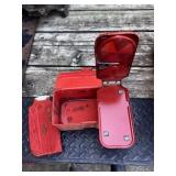 Vintage Emergency Reflectors In Case