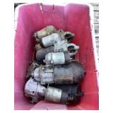 Tote Of Chevy Starters