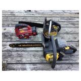Chain Saws ( NEED WORK) & Skil Saw ( NO CHARGER)