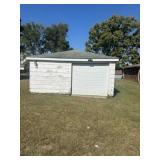 Garage18ï¿½x20ï¿½overhead door36ï¿½ walk thru
