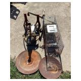 Misc Jack Stands Live Trap, Disc Blades 15