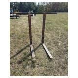 Forks for backhoe