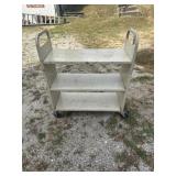 Metal Three shelf Cart