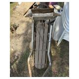 Sled with frame