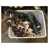 Flashlights, extension cords & misc.