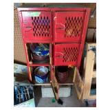 Gym Lockers and Contents