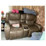 Dual Reclining Sofa BUYER IS RESPONSIBLE FOR