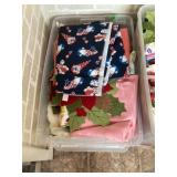 Table Cloths tote is full