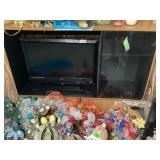 Vizio Flat Screen TV and Cabinet