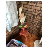 Wood goose and wood Stand