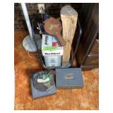 Fireplace Items, Hats, Tin Boxes