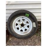 205/75D15 Tire and wheel
