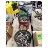 Coffee Cans filled with Misc.