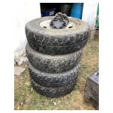 Wild Country LT265/75R16 M+S 00 Chevy 1500 Stock