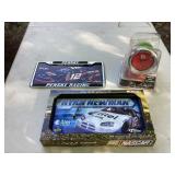 NASCAR clocks &  License Plate