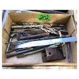 Drill Bits, Pipe Wrench & Misc.
