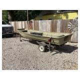1976 Homemade Boat Trailer Vin DRXA84484M0 & Lowe