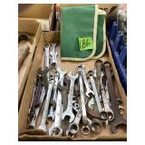 Assortment of Wrenches & Case