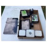 Security lights  & Tire Inflator w/LED light