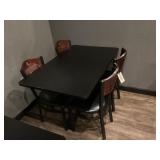 Dining Table and 4 Chairs  48? x 30?