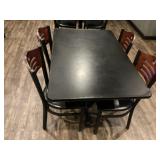Dining Table and 4 Chairs 48? x 30?