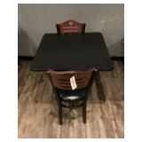 Dining table and 2 Chairs